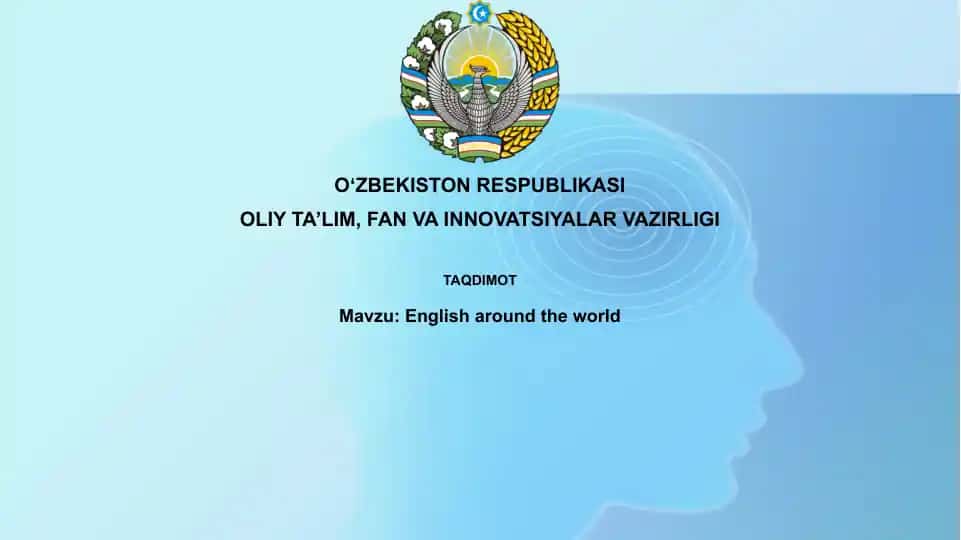 Ingliz tilining global tarqalishi