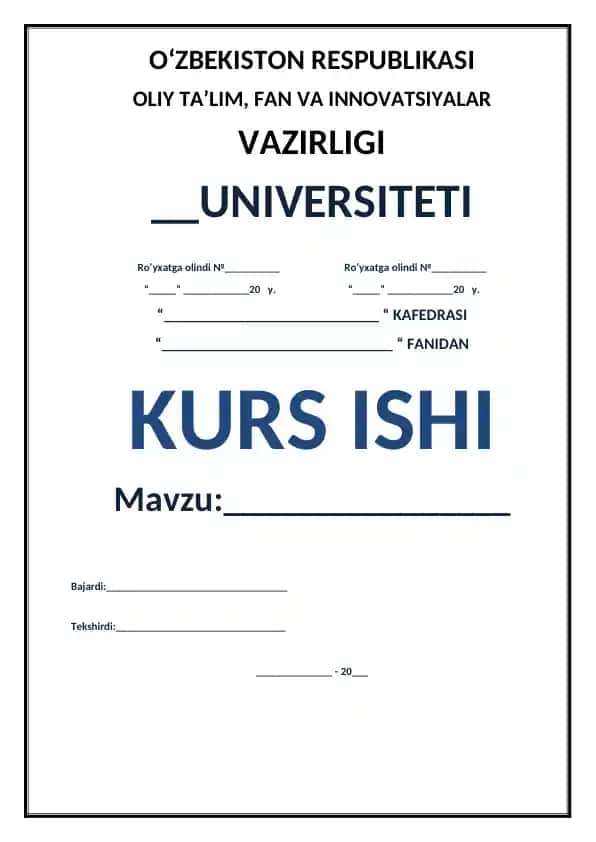 Onlayn Tibbiy Karta va Poliklinika Avtomatlashtirish Tizimi "E-MedCard"