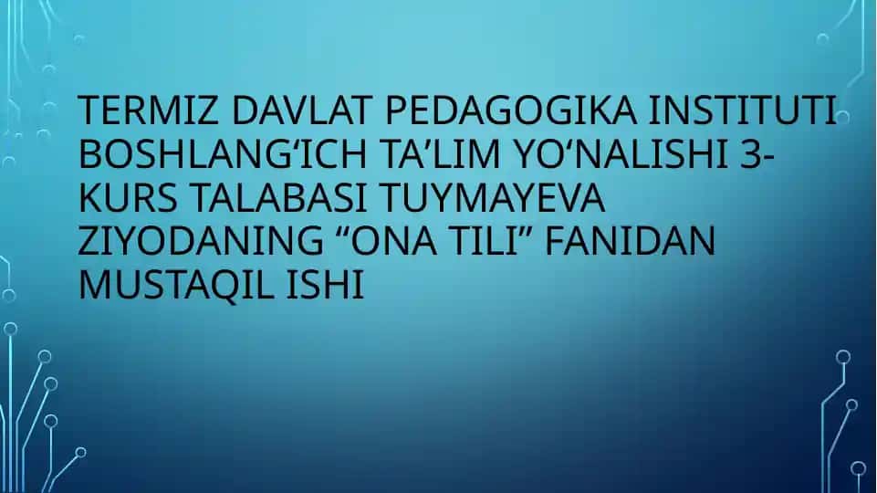 Murakkab Qo‘shma Gaplar