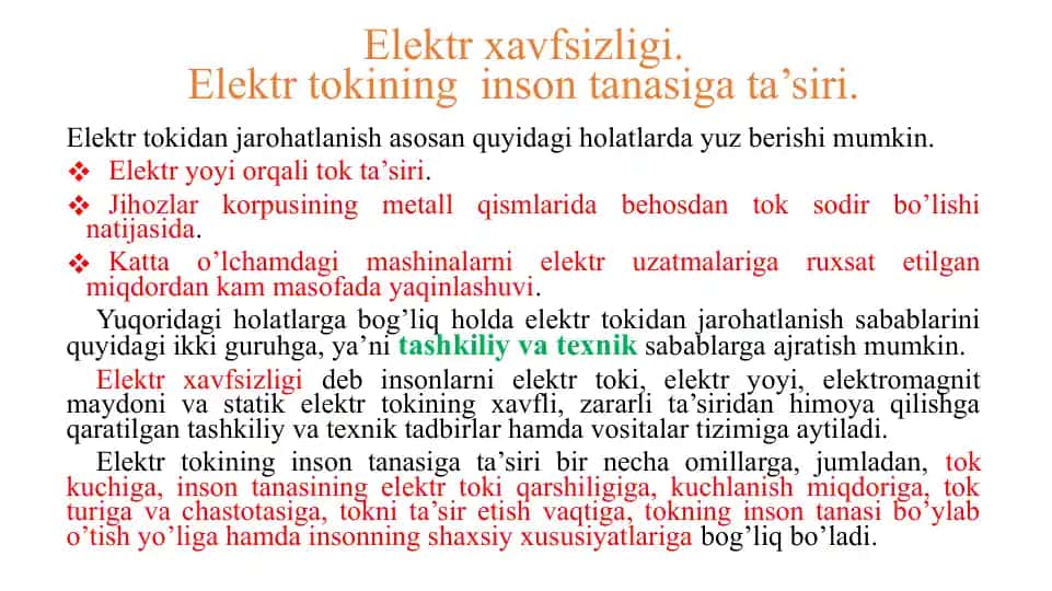 Elektrxavfsizligi