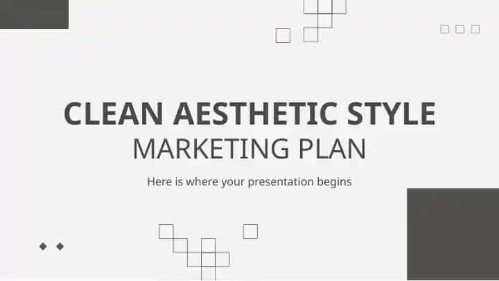 Marketing plan template
