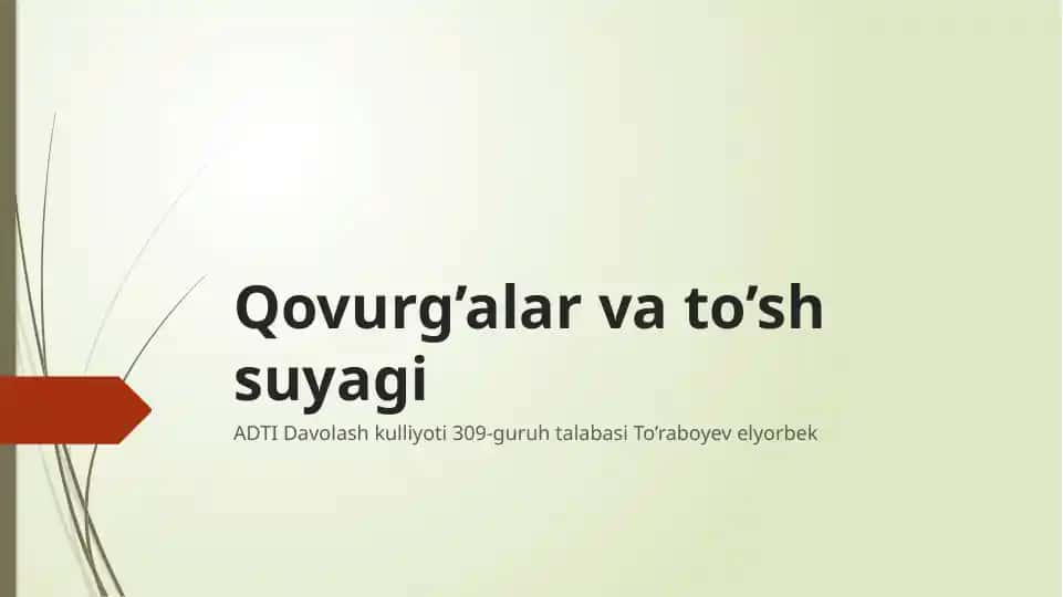 Qovurg’alar