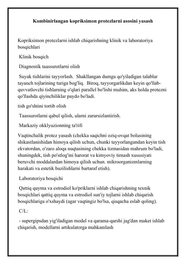 Kopriksimon protezlar