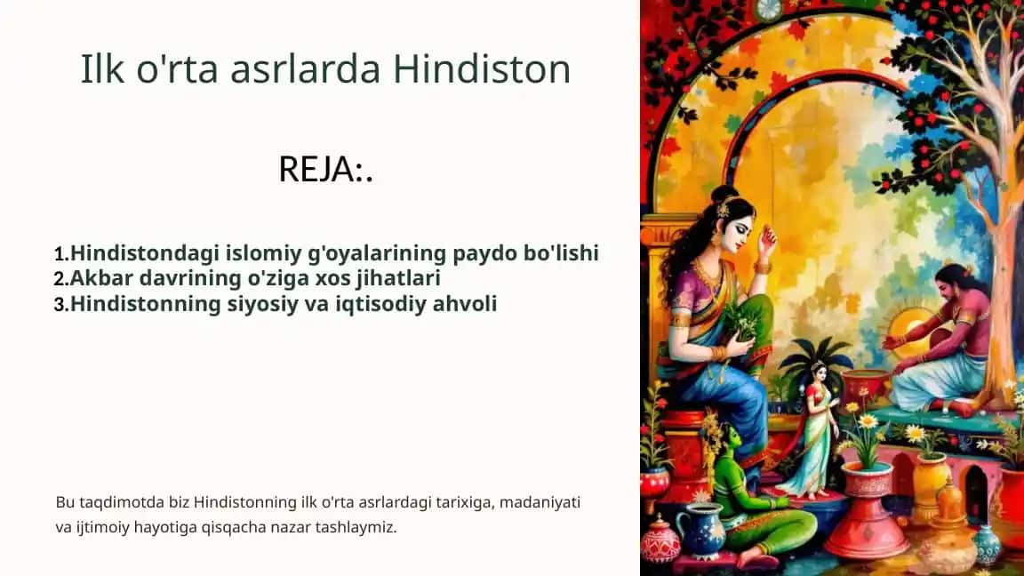 Hindistonning Ilk O'rta Asrlar Tarixi