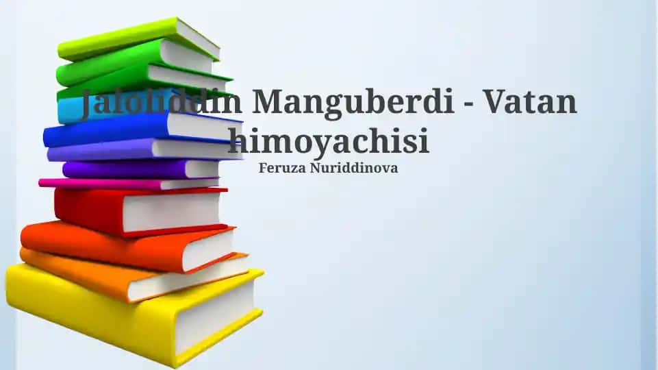 Jaloliddin Manguberdi - Vatan himoyachisi