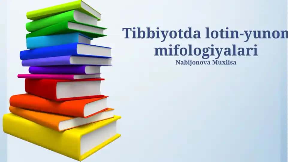 Tibbiyotda lotin-yunon mifologiyalari