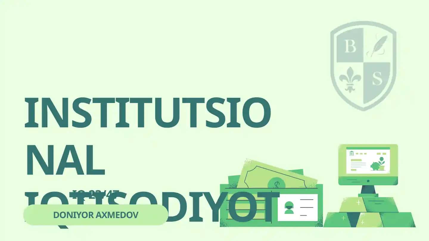 O'yinlarnazariyasi—Iqtisodiyot