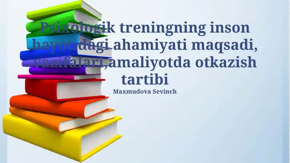 Psixologik trening