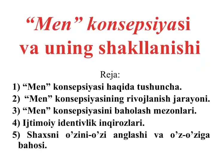 "Men" konsepsiyasi