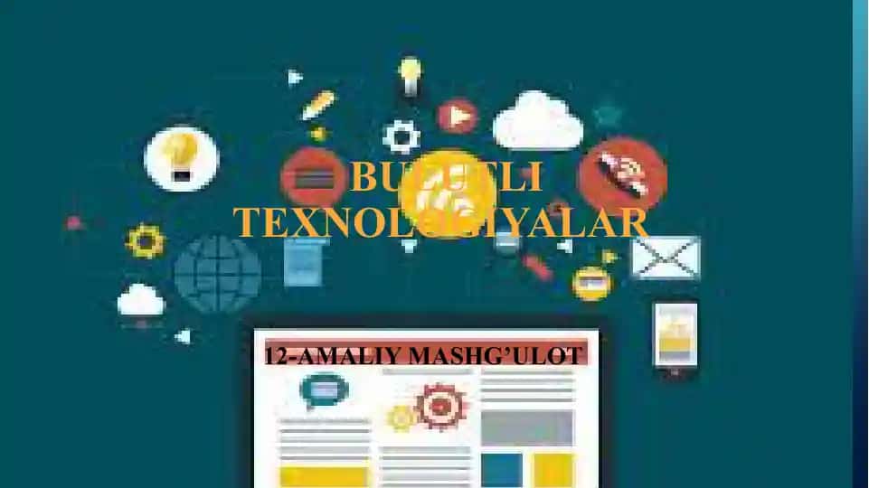 Bulutli texnologiyalar