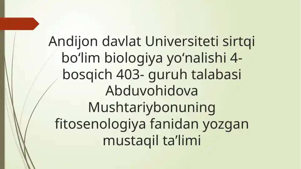Biogeotsenozning tarkibiy qismlari