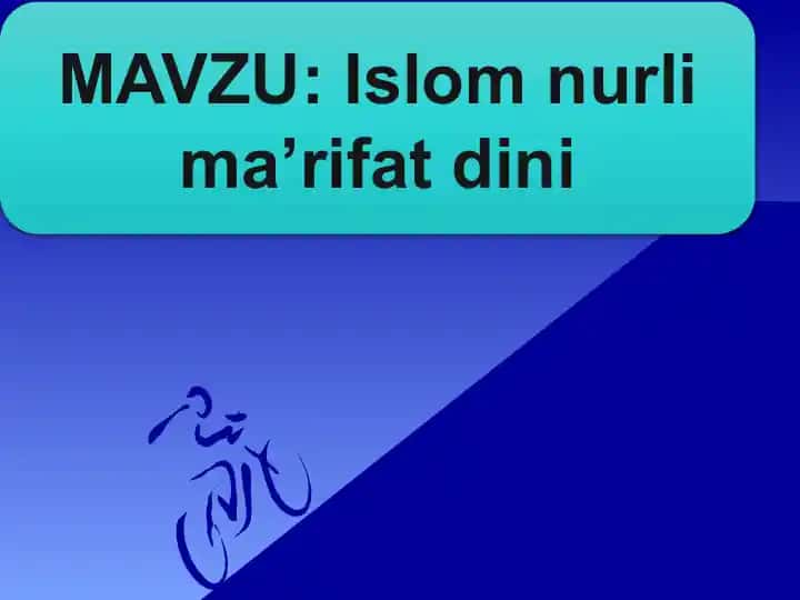 Islomdiniga e’tiqod qiluvchi mamakatlarning dunyo xaritasi