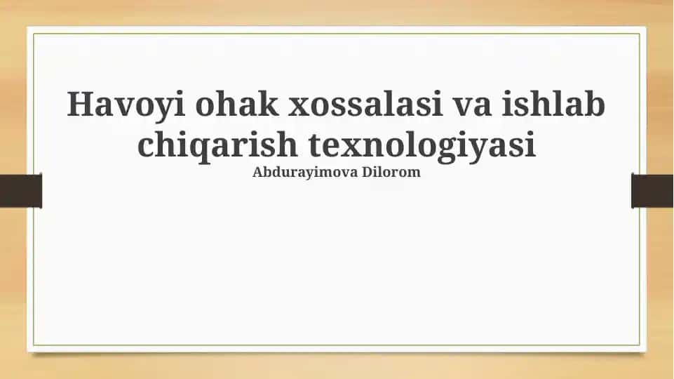Xovoy ohak