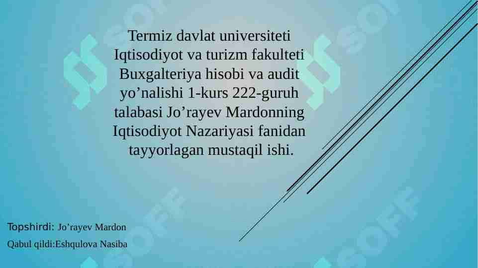 Qisqa va uzoq davrda ishlab chiqarish hajmining o’zgarishi
