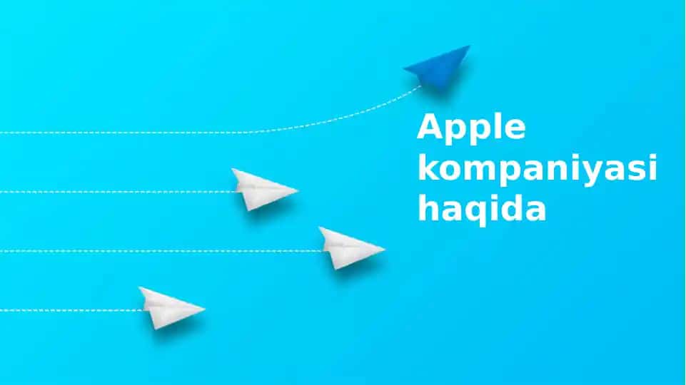 Applekompaniyasihaqida