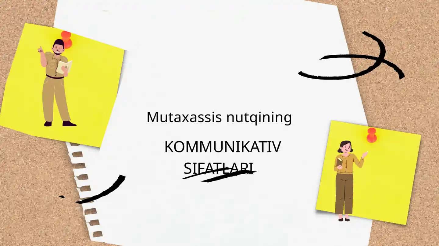 Mutaxasis nutqining kommunikativ sifatlari.