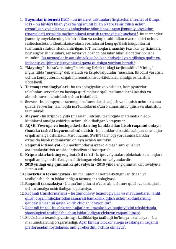 Buyumlar interneti (IoT)