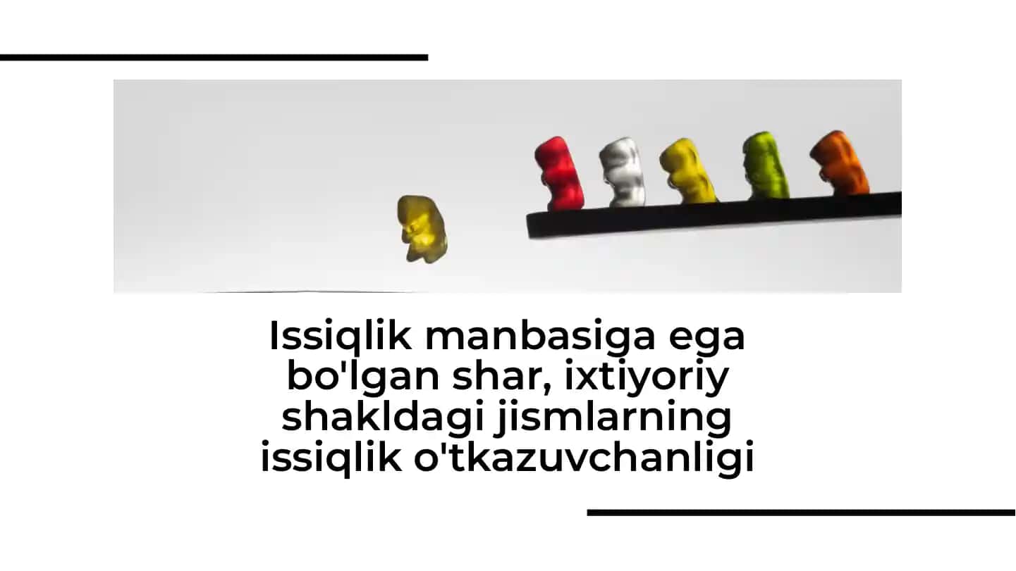 Issiqlik manba va o'tkazuvchanligi