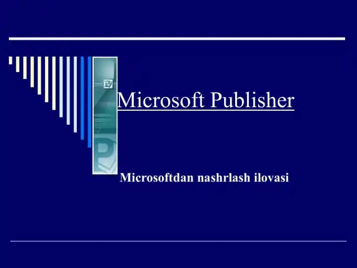 Microsoft Publisher