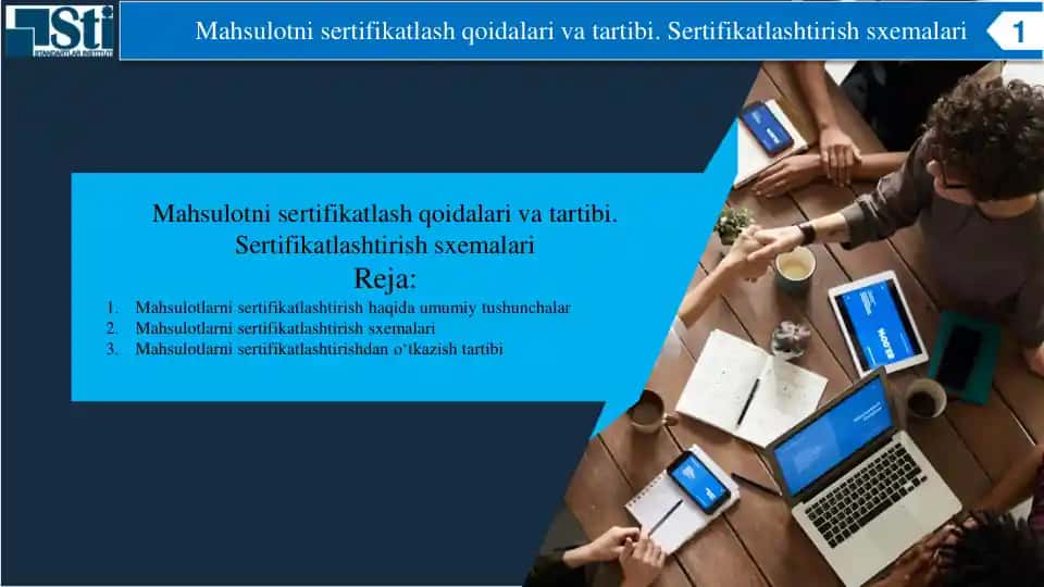 Mahsulotni sertifikatlash qoidalari va tartibi