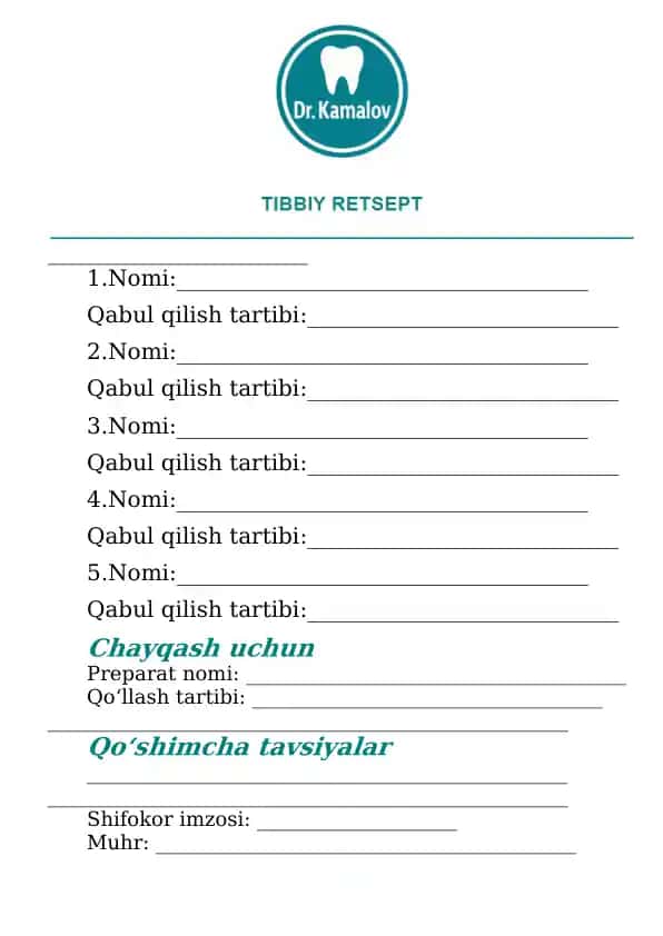 Chayqash uchun Preparat