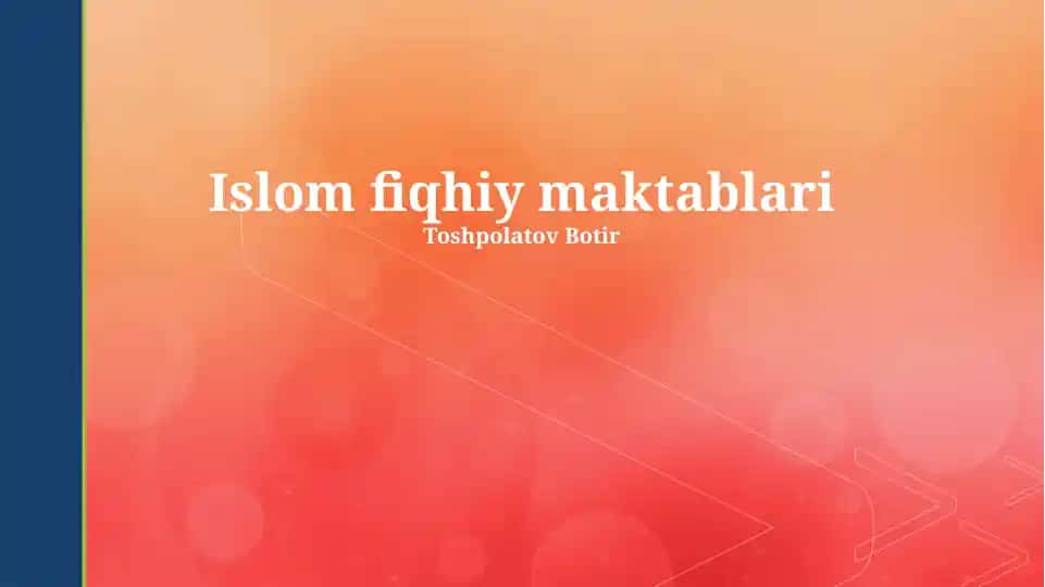 Islom fiqhiy maktablari
