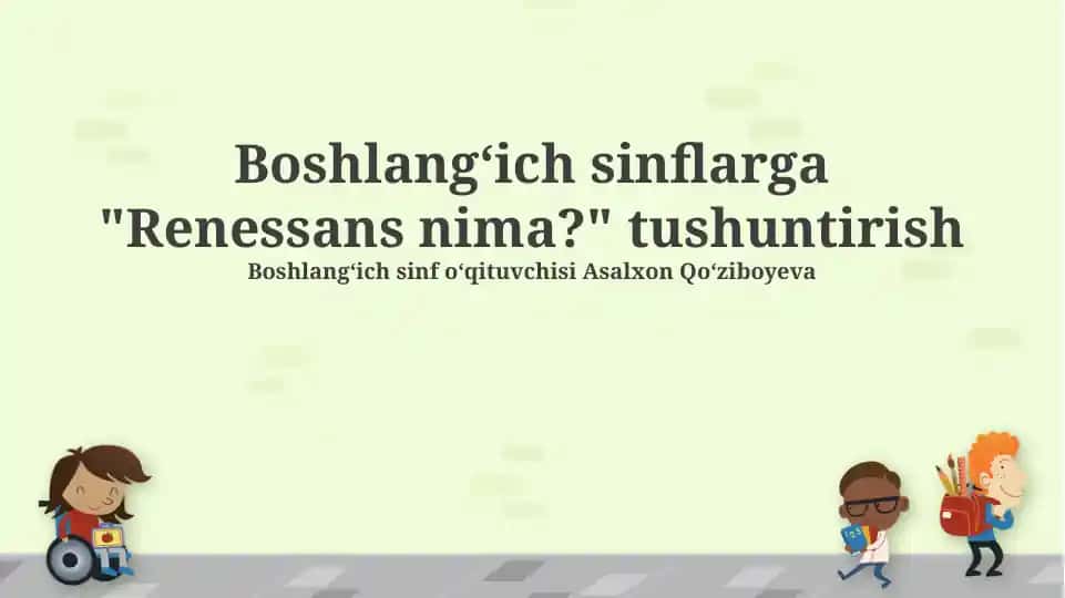Renessans nima?