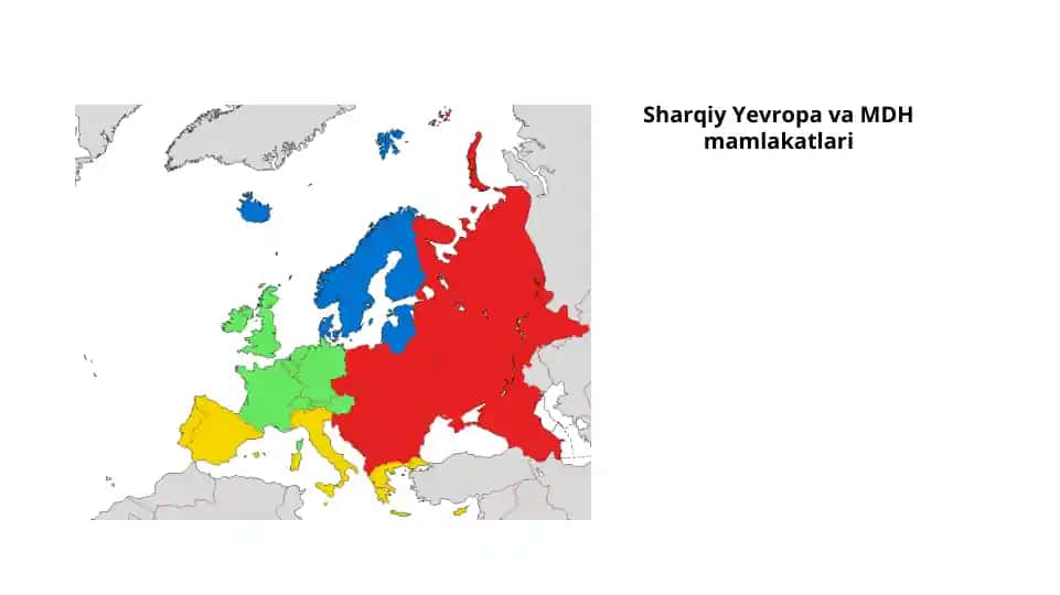Sharqiy Yevropa va MDH mamlakatlari