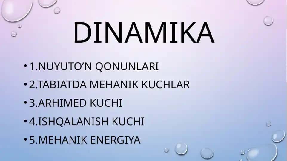 Dinamika