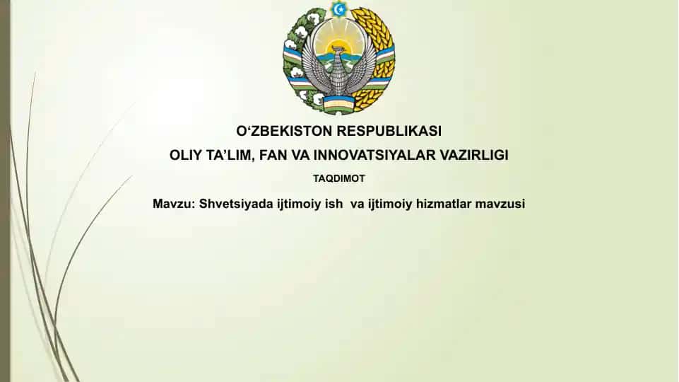 Shvetsiyadagi Ijtimoiy Ish va Ijtimoiy Xizmatlar Tarixi