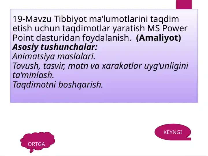 MS Power Point