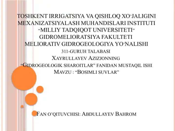 Bosimli suvlar