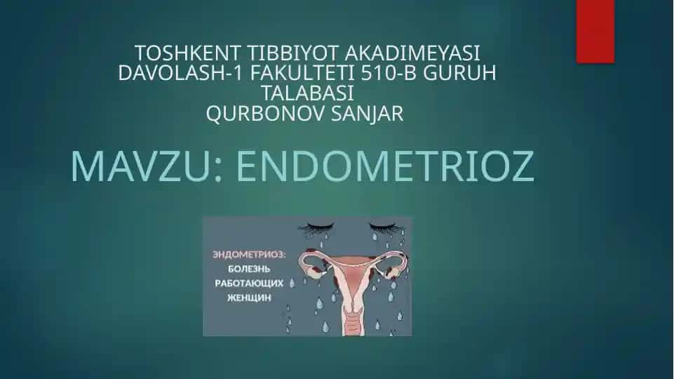 Endometrioz