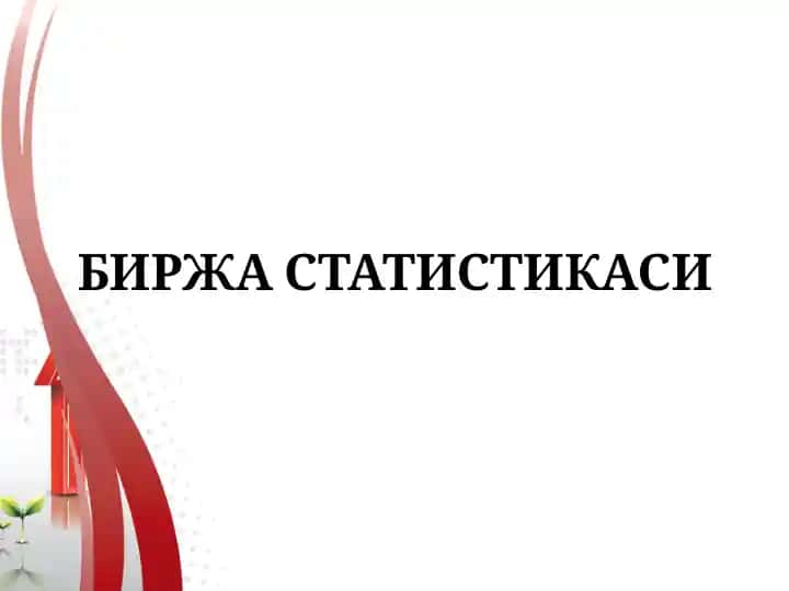 Birja statistikasi