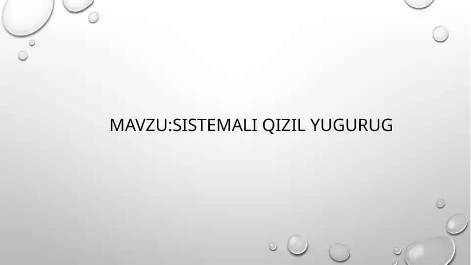Sistemaliqizilyugurug