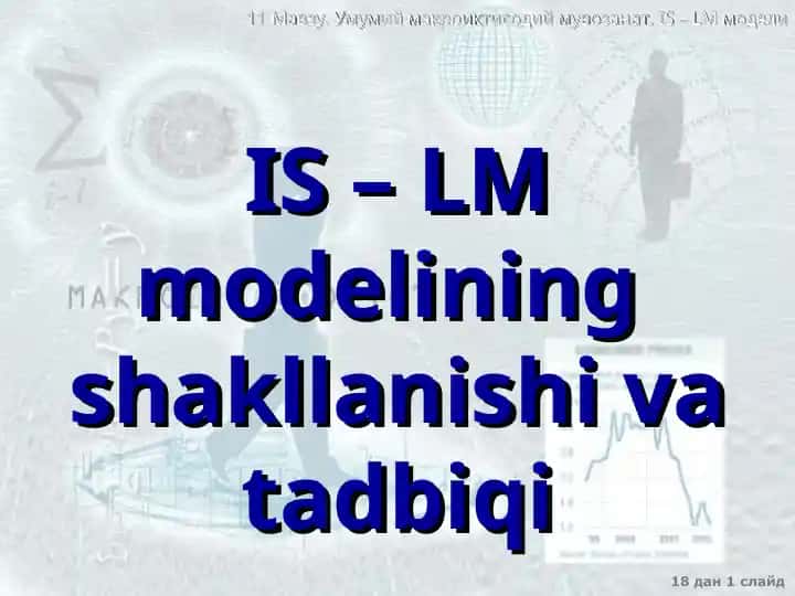 IS - LM Modeli