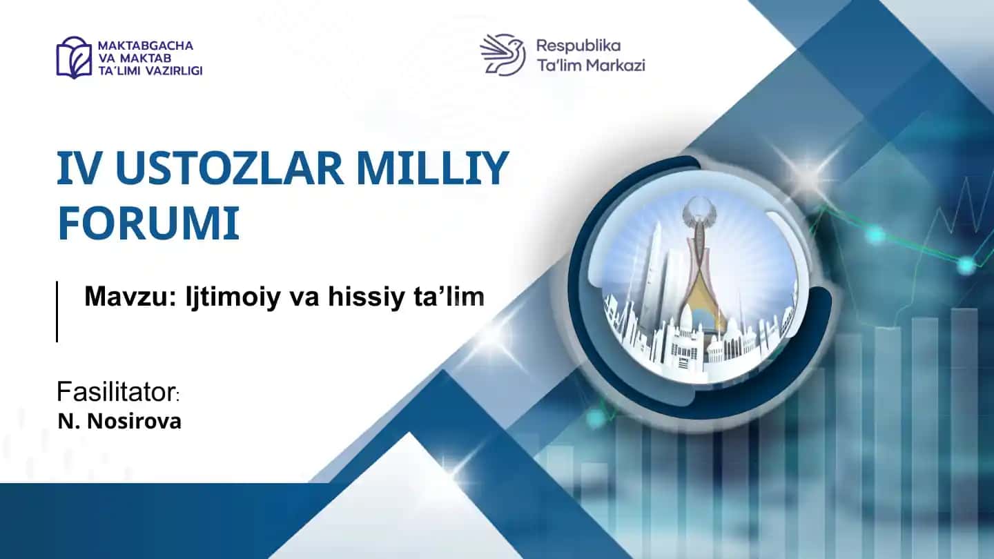 IJTIMOIY VA HISSIY TA’LIM (IHT) NIMA?