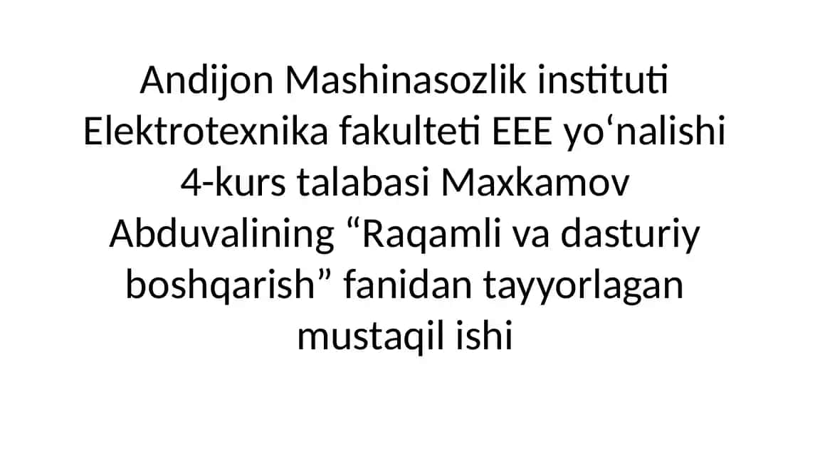 Rele modullari