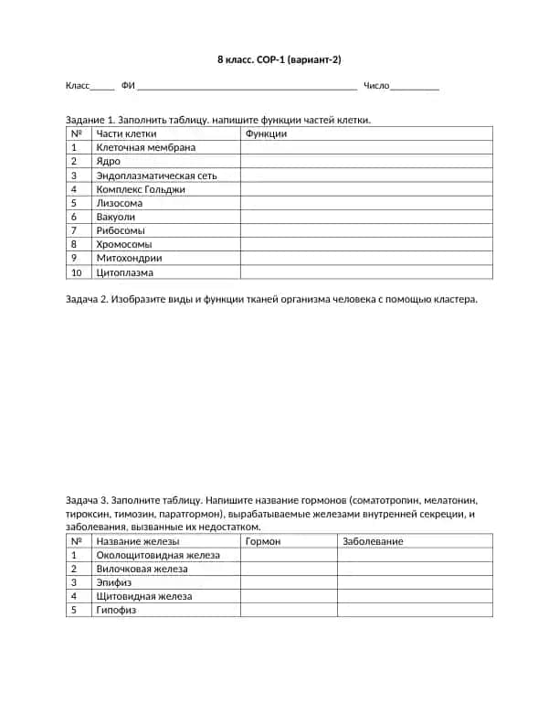 Biologiya sinovi