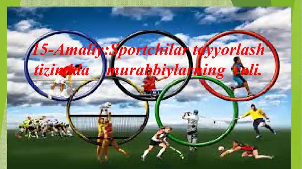 Sportchilar tayyorlash tizimida murabbiylarning roli