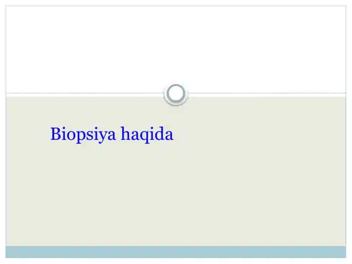 Biopsiya