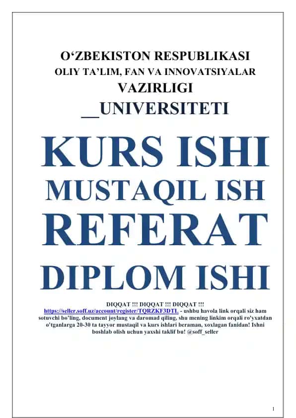 Pythonda Excel fayllari bilan ishlash