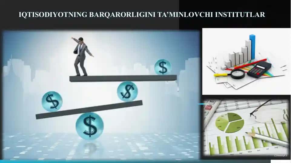 IQTISODIYOTNING BARQARORLIGINI TA’MINLOVCHI INSTITUTLAR