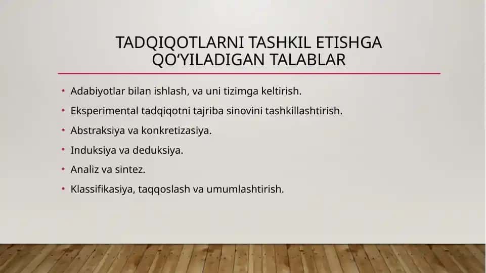 Tadqiqotlar va Psixologiya.