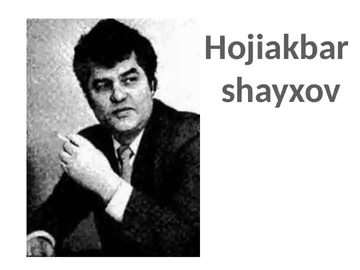 Hojiakbar Shayxov