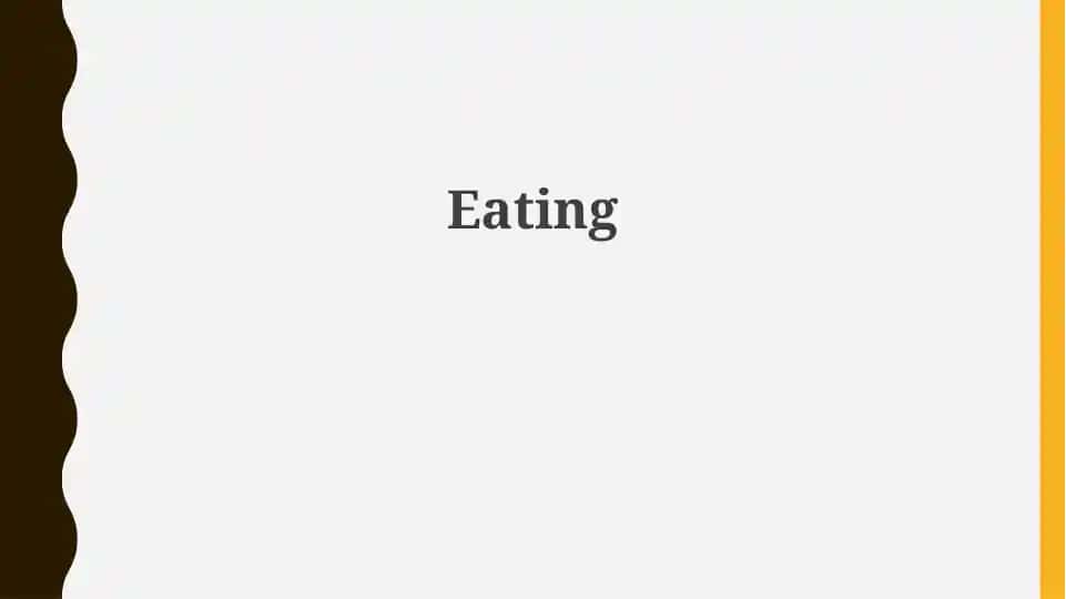 The Science of Eating