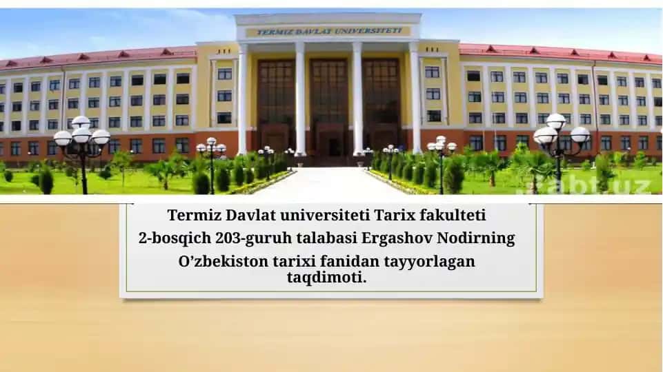 Buxoro amirligi dasaroyi munonlari va mansablari