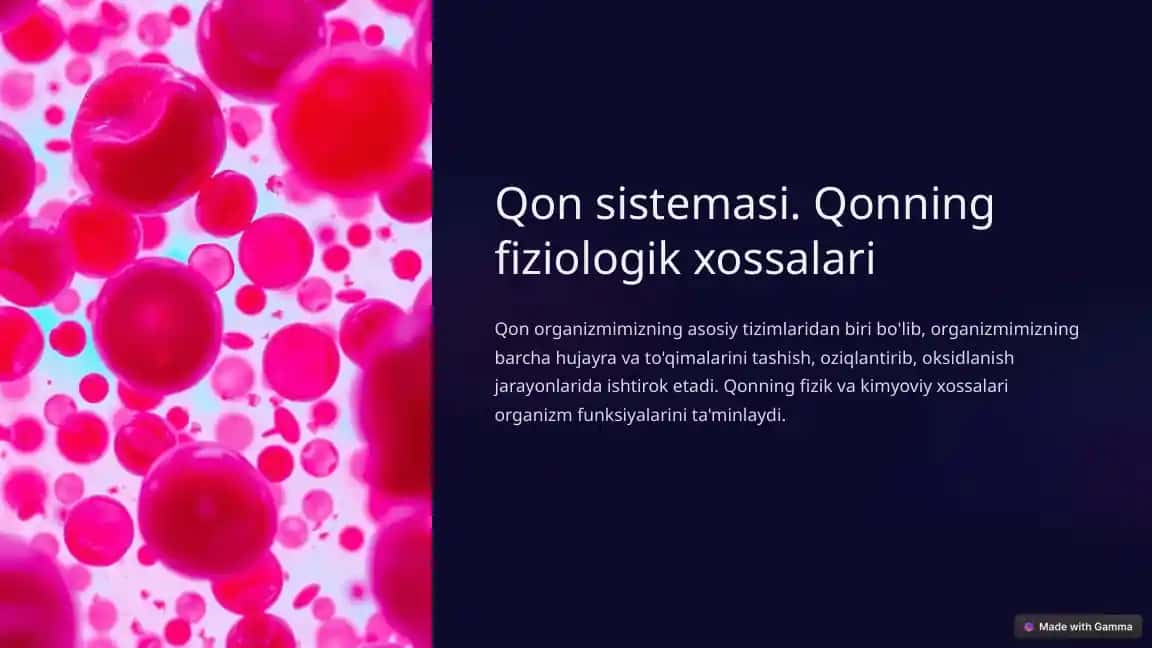 Qon sistemasi