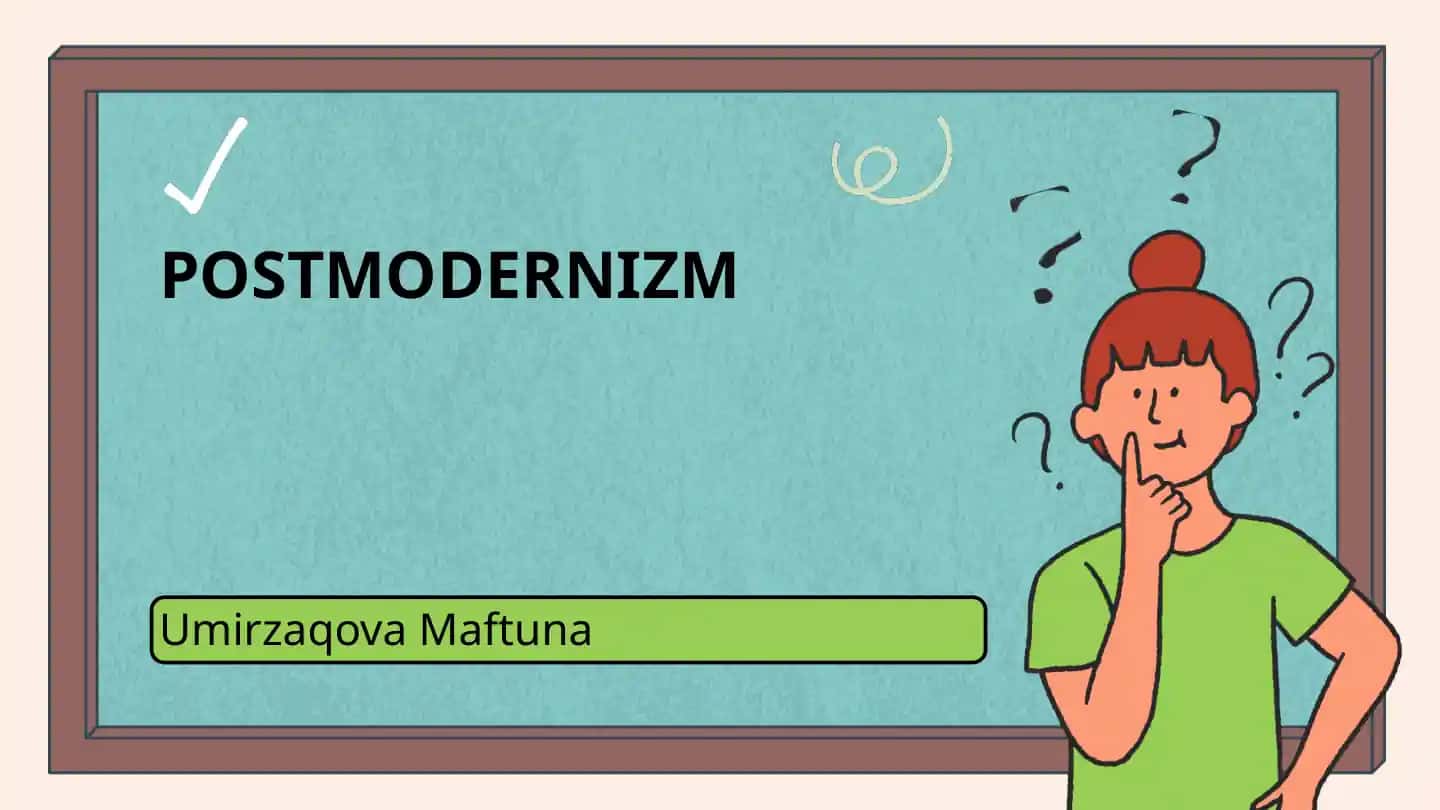 POSTMODERNIZM