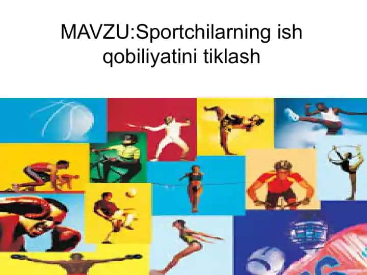 Sport fiziologiyasi